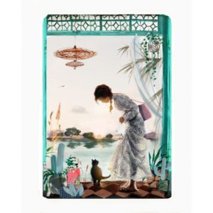 LA FILLE ET LE CHAT