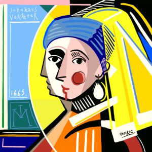 LA JEUNE FILLE A LA PERLE